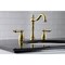 Kingston Brass KB1977AL 8" Widespread Bathroom Faucet, Brushed Brass KB1977AL - alternate 3